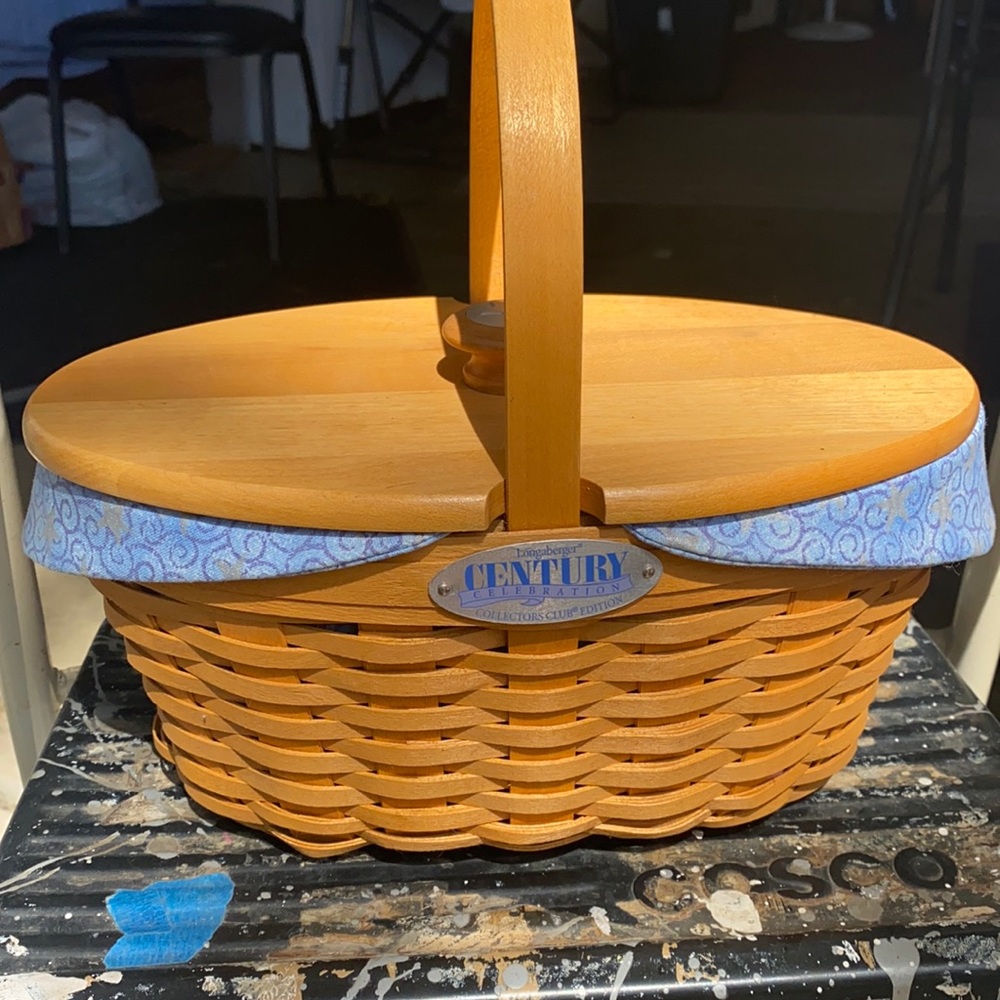 Collectors club century celebration basket.